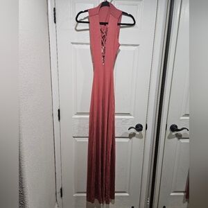⚡ 2 for $5 - Forever 21 Cut Out Maxi Dress